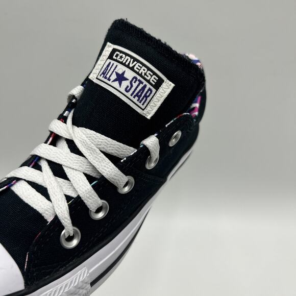 Converse All Star Chuck Taylor Madison OX Women's Size 5 Black/White Graffiti - Picture 6 of 11